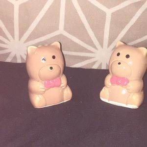 Cute bear salt and pepper shaker